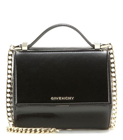 givenchy pandora mini leather satchel|Mini Pandora bag in grained leather with chain .